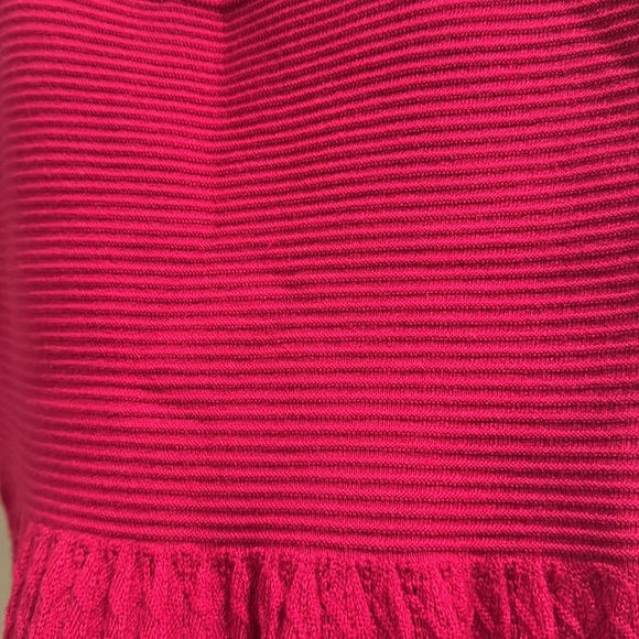 Kate Spade Fuchsia Sleeveless Knit Dress XXS - Picture 3 of 7